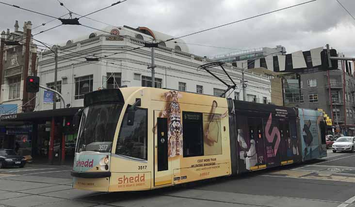 Yarra Trams Combino Shedd 3517